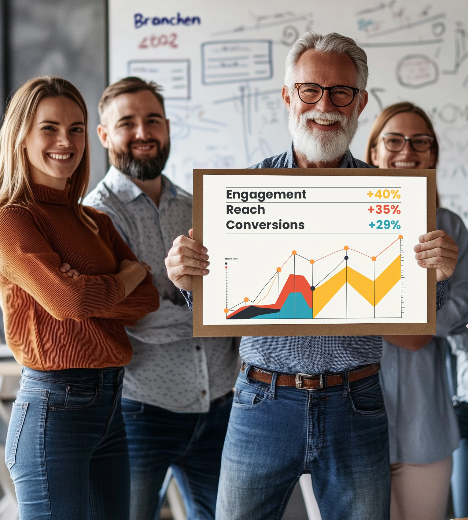 Improved performance in engagement, reach, and conversions