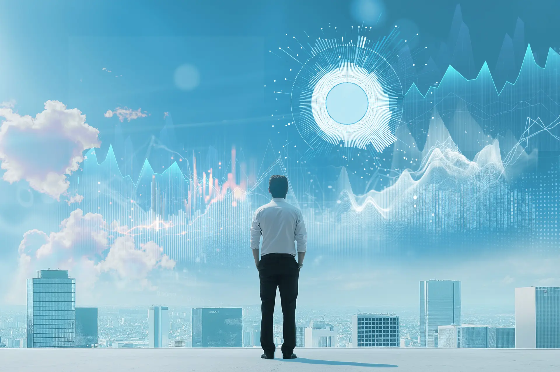 Organization and visualization of data in detailed charts and reports